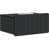  Noćni ormarić za montažu na zid 2 pcs Crna 49 x 34,5 x 24 cm | Eponuda.ba