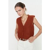 Trendyol Taba pleteni detaljni pleteni džemper | ePonuda.com