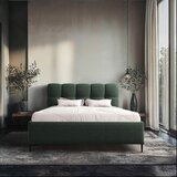 Boxxx OBLAZINJENA POSTELJA 180 cm x 200 cm , tekstil zelena | Shoptok.si