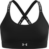 Under Armour Ženski top Infinity Covered Mid Črna cene