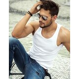 DStreet Tank top męski bez nadruku biały Cijene
