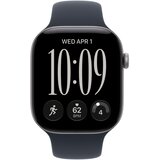 Apple Watch Series 12 GPS 46mm M/L v v b MJEJ4ZR/A, aluminijasto ohišje sivi barvi vesolja, športni trak mornarsko | Shoptok.si