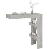  Zidni barski stol boja betona 102x45x103,5 cm konstruirano drvo | shoptok.hr