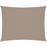vidaXL Senčno jadro oksford blago pravokotno 5x7 m taupe | Shoptok.si