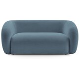 Bobochic Paris Modra sedežna garnitura iz šenilje 160 cm Celine – | Shoptok.si