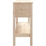  Konzolna mizica 100×35×75 trdna borovina, (20818235) | Shoptok.si