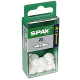 SPAX Pokrivna kapica (PZ 2, Bijele boje, 25 Kom.) Cijene