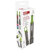  Ročna LED svetilka, 600 lm, 1 200 mAh, kovinska | Shoptok.si