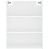  Visoka komoda bijela 69,5x34x180 cm konstruirano drvo | shoptok.hr