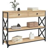  Konzolni stol boja hrasta sonome 100x28x75 cm konstruirano drvo | shoptok.hr