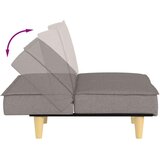  Raztegljiv kavč taupe blago, (20655982) | Shoptok.si