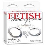 Pipedream Fetish Fantasy Beginner's Metal Cuffs Silver Cijene