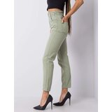 RUE PARIS Jeans trousers-336-SP-2156.33P-pistachio | Shoptok.si