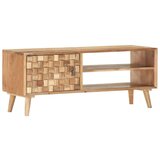 TV ormarić 100 x 35 x 40 cm od masivnog bagremovog drva | shoptok.hr