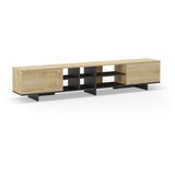 Marckeric TV komoda u dekoru hrasta u prirodnoj boji 230x44 cm Cequoia – | shoptok.hr