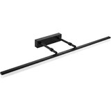 Toolight Kopalniška stenska LED svetilka APP1880-1W 80cm BLACK | Shoptok.si