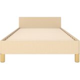  Okvir kreveta bez madraca Krem 80x200cm Tkanina | shoptok.hr