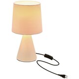 Candellux Lighting Krem stolna lampa s tekstilnim sjenilom (visina 14,5 cm) Satti – | shoptok.hr