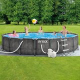 Intex Greywood Prism Frame Swimming Pool 549x122cm ( 26744 ) | Eponuda.com