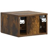 Stenski nočni omarici 2 pcs Dimljen hrast 33 x 34,5 x 20 cm, (5000209575) | Shoptok.si