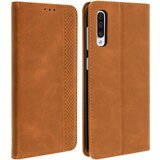 AVIZAR Ovitek za denarnico s stojalom za video, videz staranega usnja, zbirka Vintage - Camel str. Samsung Galaxy A50, (20599446) | Shoptok.si