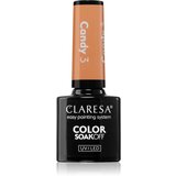 Claresa SoakOff UV/LED Color Candy gel lak za nohte odtenek 3 5 g Cene