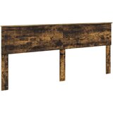  Vzglavje z vzglavjem Dimljeni oreh 200 cm Konstruiran les, (5000110420) | Shoptok.si