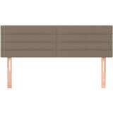  Uzglavlja 2 kom smeđesiva 72 x 5 x 78/88 cm od tkanine | shoptok.hr
