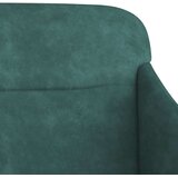 vidaXL Klop temno zelena 110x76x80 cm žamet | Shoptok.si