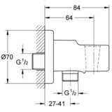 Grohe drzac tusa sa ventilom RELAX 28628000 | Eponuda.com