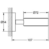 Grohe podstavek z držalom Essentials 40369001 | Shoptok.si
