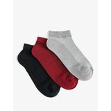Koton Basic Set of 3 Booties and Socks, Multicolored Cene