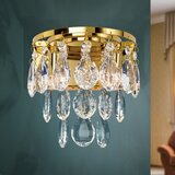Orion wa 2-1369/2 - kristalna zidna lampa celeste 2xG9/40W/230V zlatna | Eponuda.com