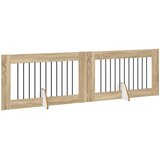 Vrata za pse s postoljem 2 pcs Hrast sonoma 100 x 60 cm | shoptok.hr