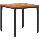  Set vanjskog namještaja s jastukom 3 pcs Crna PE ratan | shoptok.hr