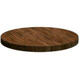  Gornji dio stola Tamno smeđa Ø 60 x 4 cm Čvrsto Hrastovo Drvo | Eponuda.com