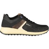 Lee Cooper muške tenisice LCM628105 sa smeđim i bež detaljima crne | shoptok.hr