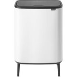 Brabantia Bo Touch Bin Hi 2 x 30 L - White Cene