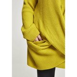 Urban Classics ladies wrapped sweater lemonmustard Cene