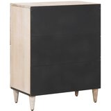  Kreveta s pohranom Bijelo 60 x 33,5 x 75 cm Čvrsto drvo manga | Eponuda.ba