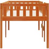  dječji krevet bez bez madraca voštano smeđi 90x190 cm borovina | shoptok.hr