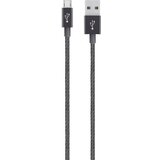 Belkin USB 2.0 [1x muški konektor USB 2.0 tipa a - 1x muški konektor USB 2.0 tipa micro-B] 1.20 m crna obložen USB kabel USB 2.0 USB-A utikač, USB-Micro-B utikač 1.20 m crna obložen F2CUo21bt04-BLK | shoptok.hr