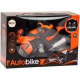  Motocikl za igru s motociklističkim svjetlima i zvučnim efektima - narančasti | shoptok.hr