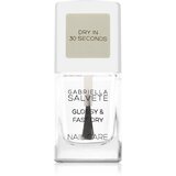 Gabriella Salvete Nail Care Glossy & Fast Dry hitro sušeči nadlak za nohte 11 ml Cene