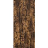  Okvir kreveta za pohranu Dimnjeni hrast 100x200 cm | shoptok.hr