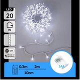 Aigostar LED Božićna girlanda 20xLED/3xAA 2,3m hladna bela Cene
