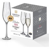 Crystal Bohemia 4x 260 ml kristalni kozarec za penino Cene