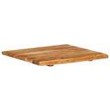 Vrh za kupaonski ormarić od bagremovog drva 58x52x2 5 cm | shoptok.hr