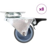 vidaXL Dvojna gibljiva kolesa 8 kosov 50 mm, (21036079) | Shoptok.si