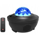  3v1 LED RGB zvezdni projektor in zvočnik USB bluetooth črn | Shoptok.si